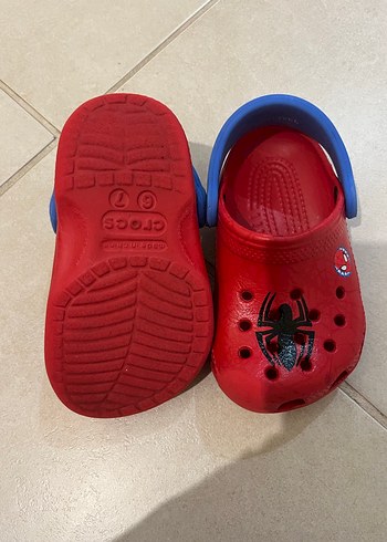 Erkek Çocuk Kırmızı Örümcek Desenli Sandalet - Görsel 3