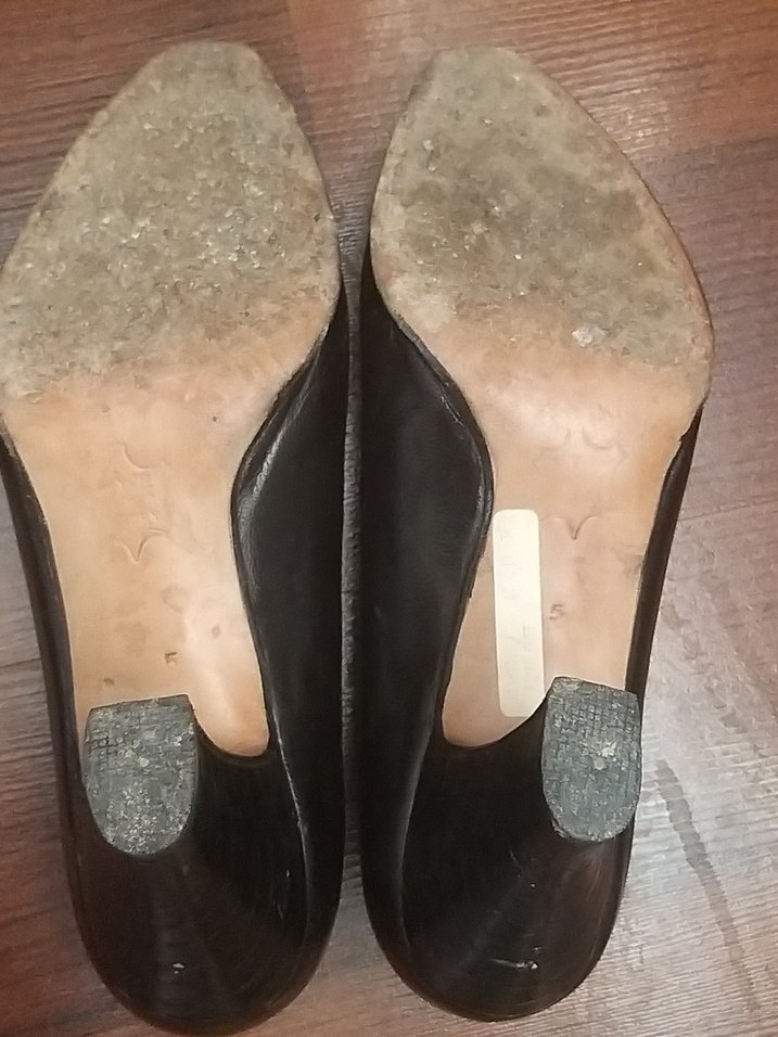 Siyah Deri Ayakkabı - Görsel 3