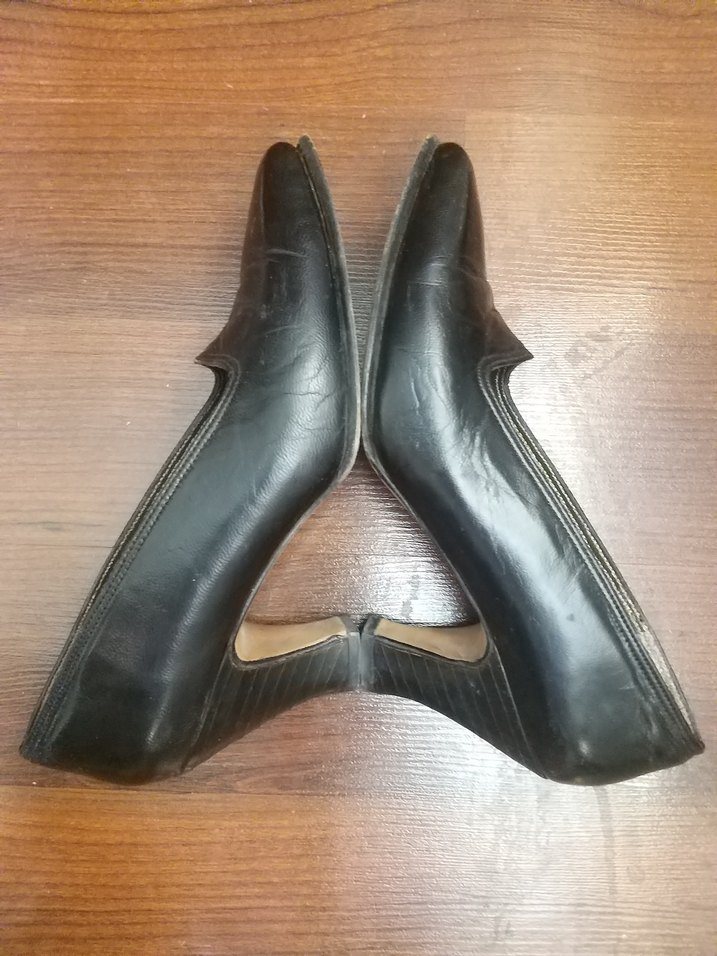 Siyah Deri Ayakkabı - Görsel 2