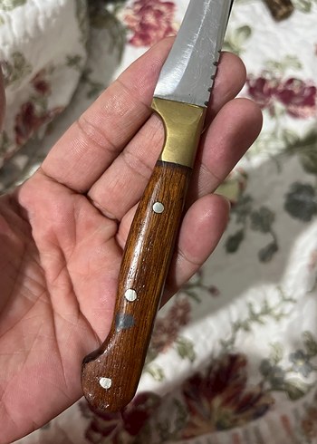 Kahverengi Ahşap Saplı Bıçak - Görsel 3