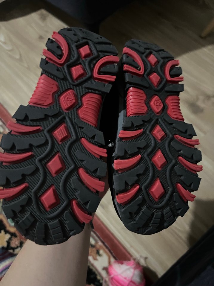 Siyah Erkek Çocuk outdoor Bot - Görsel 2