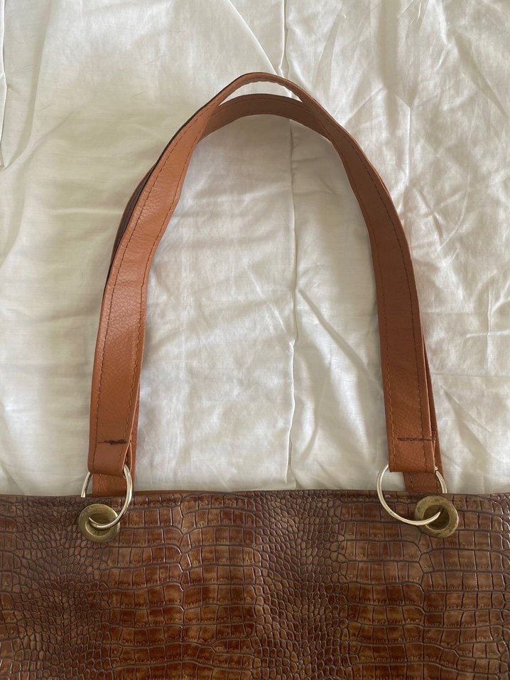 Vintage guess benzeri canta - Görsel 4