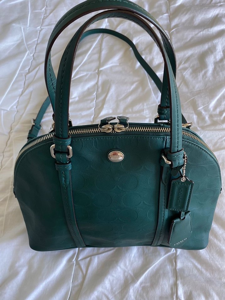 Vintage coach canta - Görsel 5