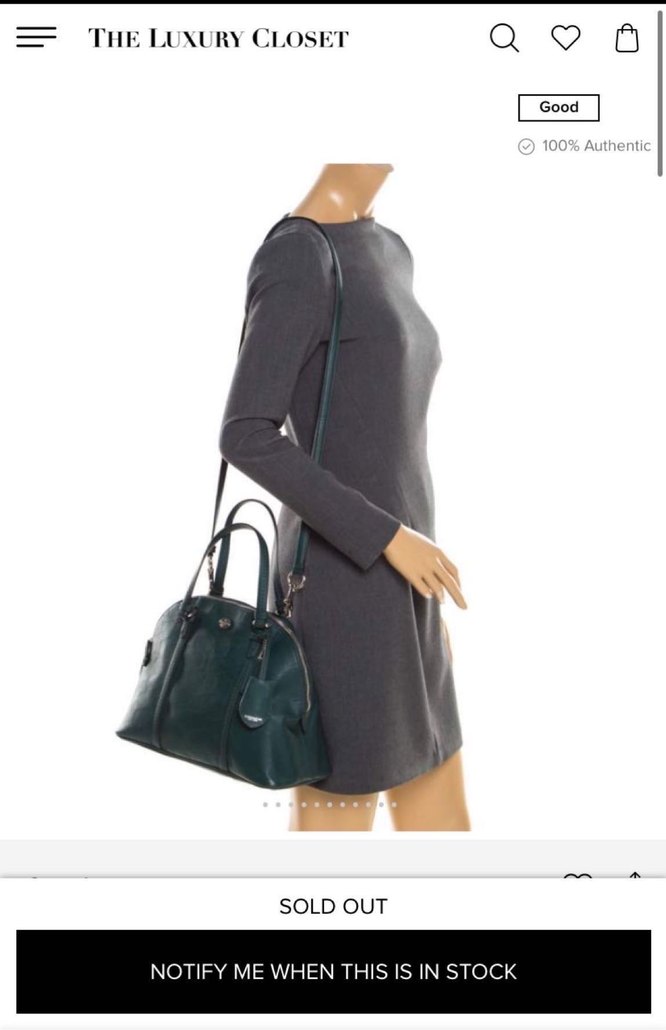 Vintage coach canta - Görsel 3