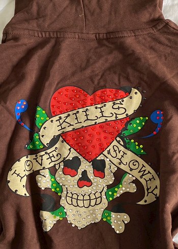 y2k ed hardy hirka - Görsel 3