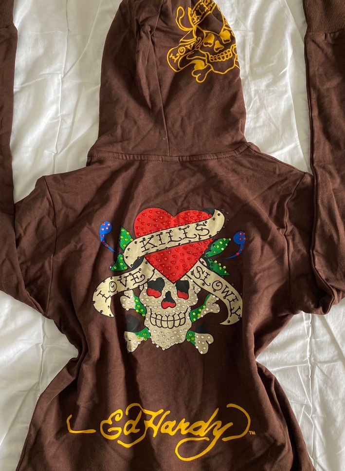 y2k ed hardy hirka - Görsel 2