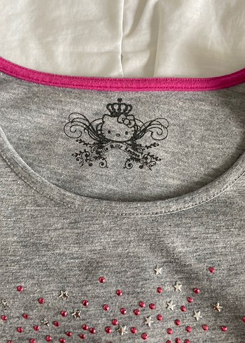 y2k tasli hello kitty tisort - Görsel 3