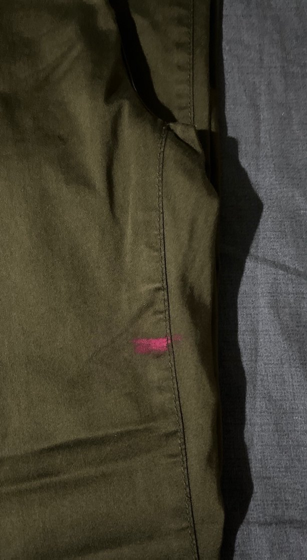 Düğmeli Keten Erkek Pantolon - Görsel 2