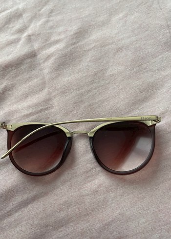 Kahverengi Şeffaf Kadın Güneş Gözlüğü - Görsel 3