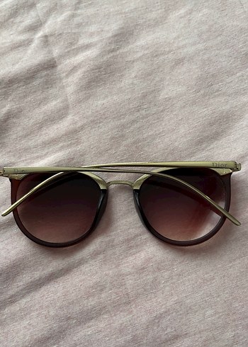 Kahverengi Şeffaf Kadın Güneş Gözlüğü - Görsel 4