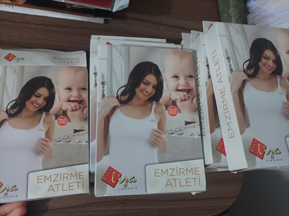 Beyaz Mini Emzirme İç Çamaşırı - Görsel 2