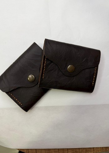 Koyu Kahverengi Yılan Desenli Erkek Cüzdan - Görsel 2