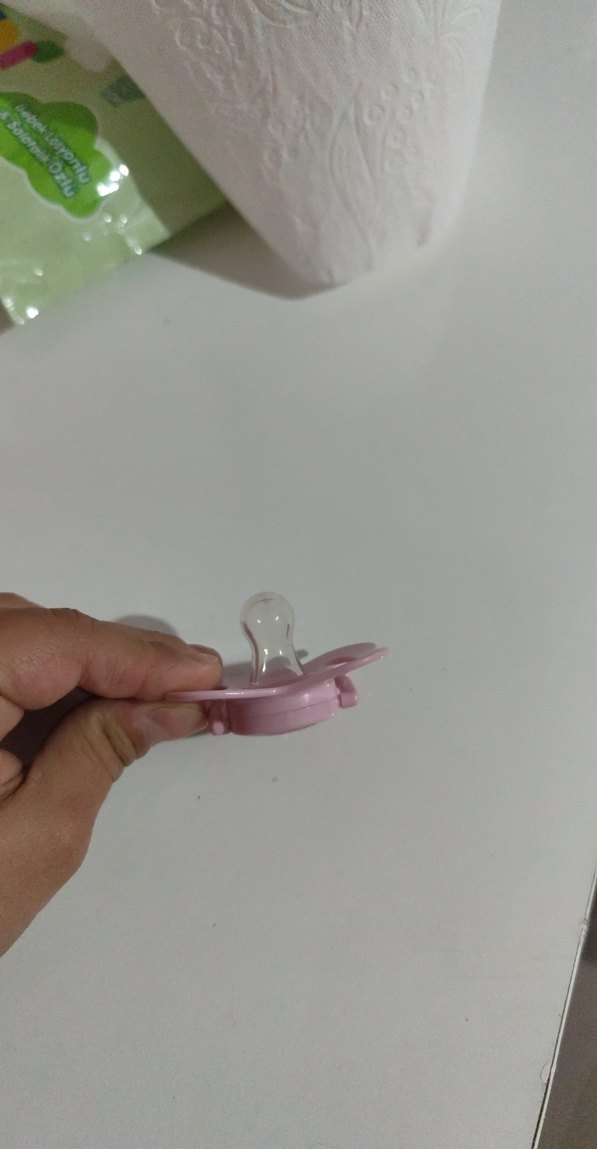 Pembe Renkli Bebek Emziği - Görsel 2