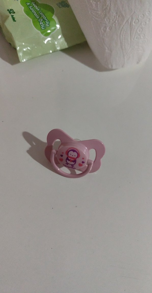 Pembe Renkli Bebek Emziği - Görsel 3