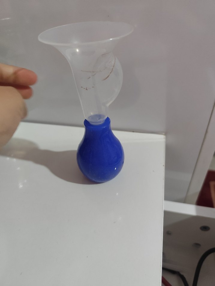 Mavi Renkli Göğüs Pompası - Görsel 3