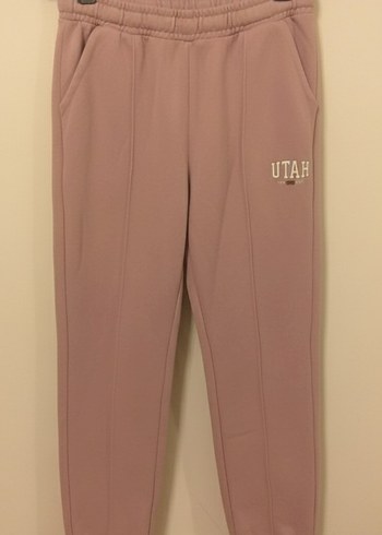 Utah Logolu Gül Kurusu Eşofman Altı - Görsel 3