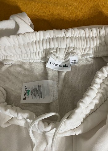 Beyaz Erkek Rahat Kesim Eşofman Altı - Görsel 4