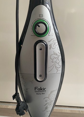 Gri-Siyah Dik Elektrikli Süpürge - Görsel 2