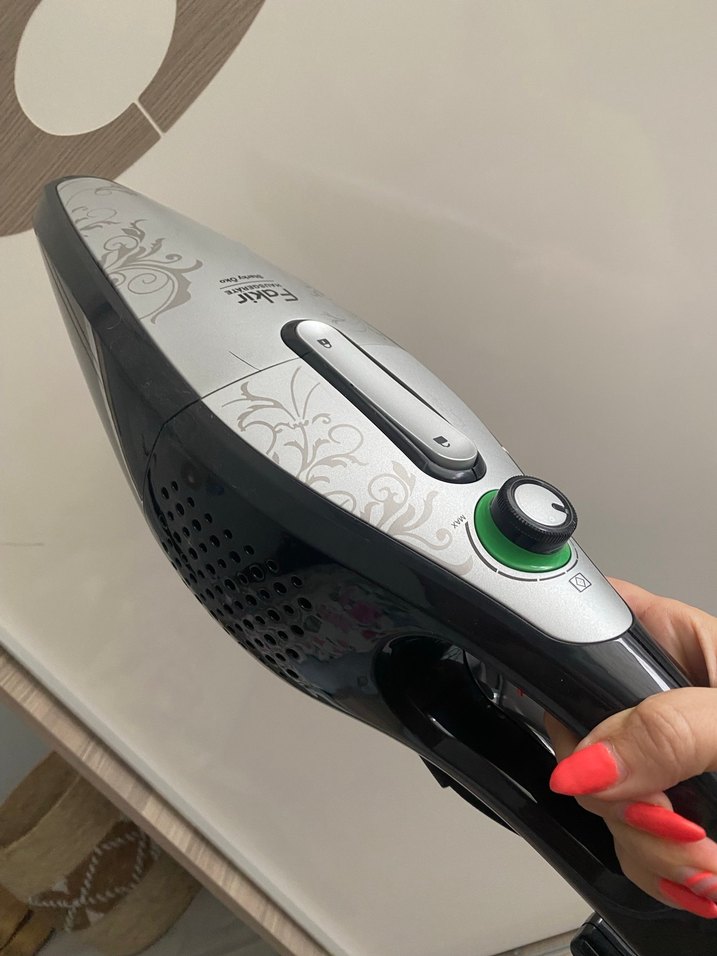 Gri-Siyah Dik Elektrikli Süpürge - Görsel 5