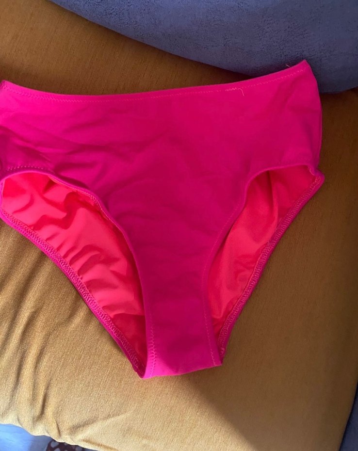 Fermuarlı Pembe Mini Bikini - Görsel 3