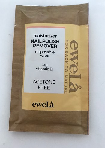 Ewela Asetonsuz Vitamin E İçerikli Oje Temizleyici Mendil - Görsel 3