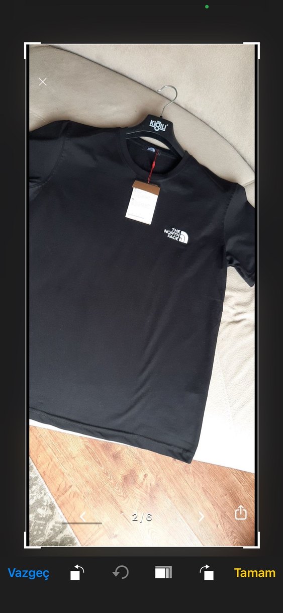 Siyah Erkek Kısa Kollu Baskılı Tişört - Görsel 2