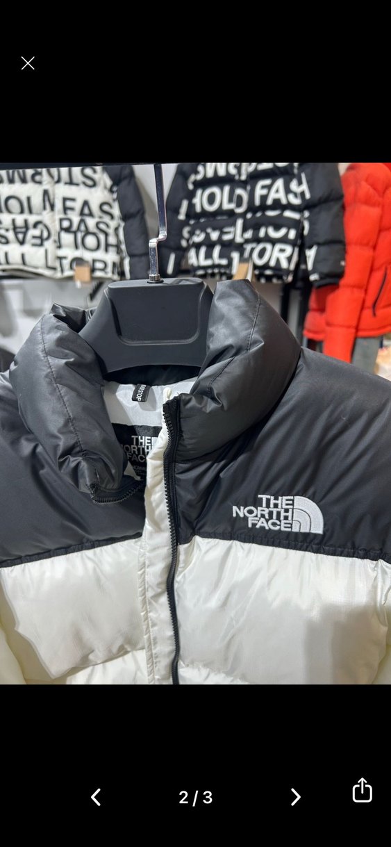 The North Face Erkek Beyaz Mont - Görsel 2