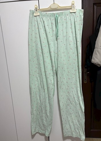 Yeşil Rahat Kesim Kadın Pijama Takımı - Görsel 2