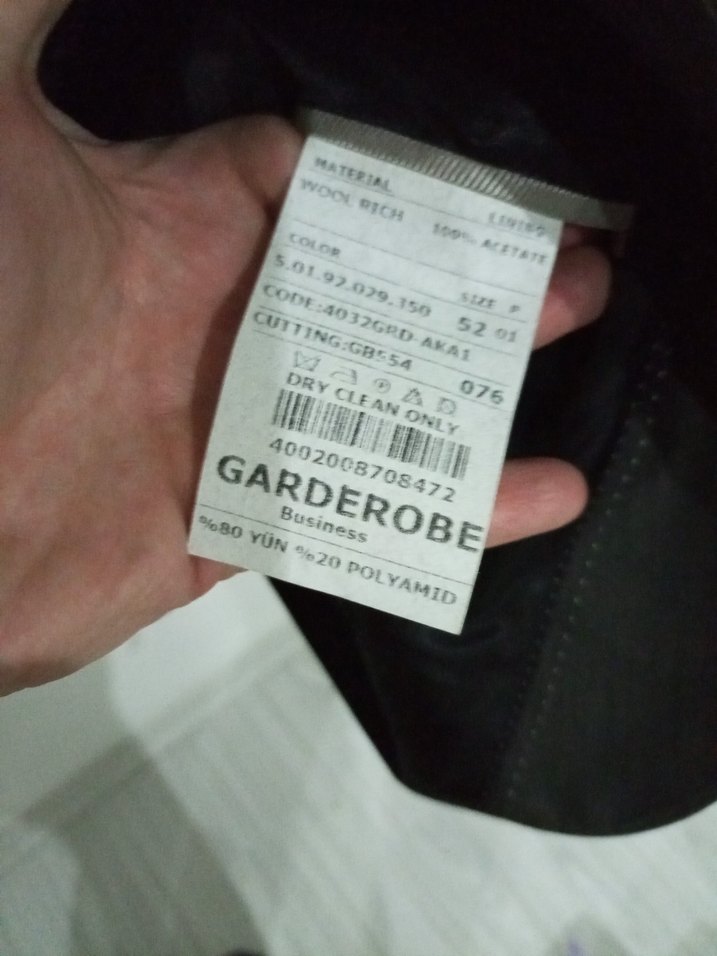 Gardorebe Bussines Marka Tek Ceket 52 - Görsel 5