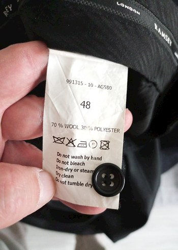 Ramsey 48 Beden Kumaş Pantalon - Görsel 5