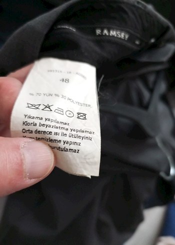 Ramsey 48 Beden Kumaş Pantalon - Görsel 4