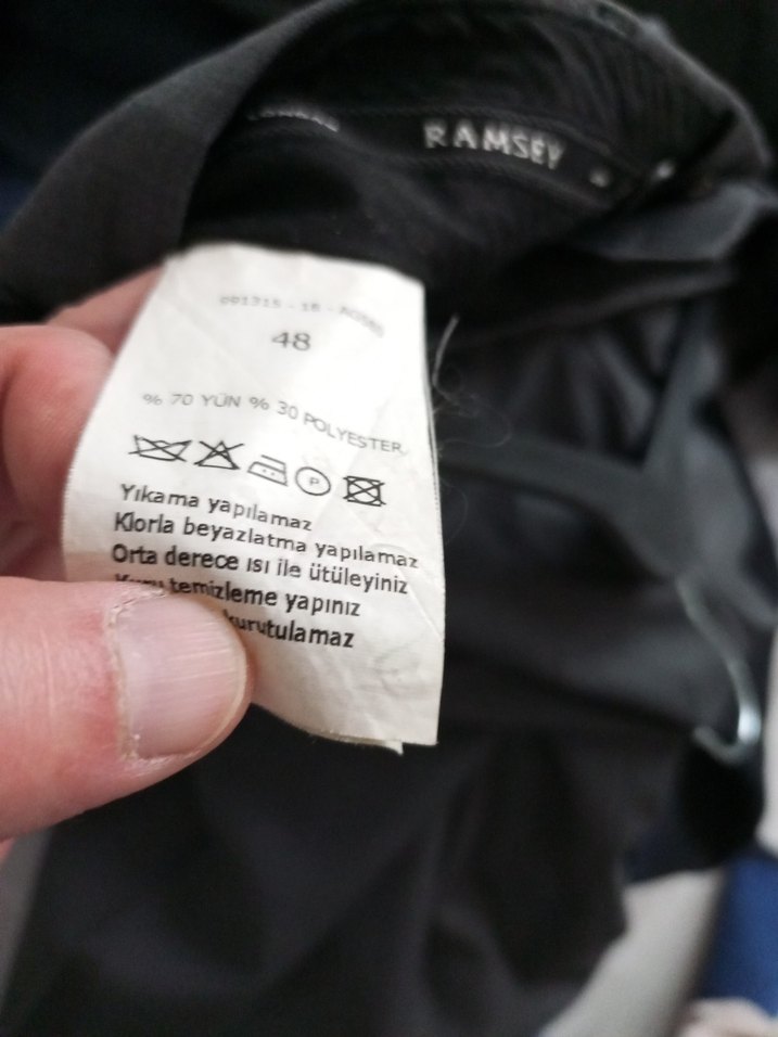 Ramsey 48 Beden Kumaş Pantalon - Görsel 4