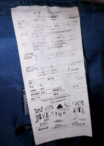 DS Damat Takım Elbise (Gömlek + 1 Kravat) - Görsel 7