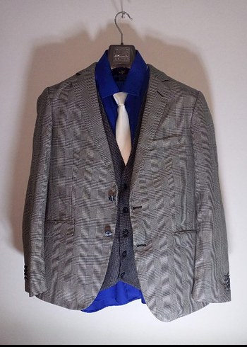 Palto, Ceket, Pantolon, Yelek, Gömlek, Kravat - Görsel 3