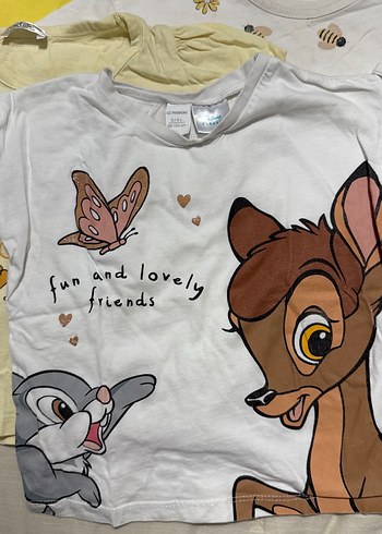 Çoklu paket tişört kız çocuk - Görsel 2