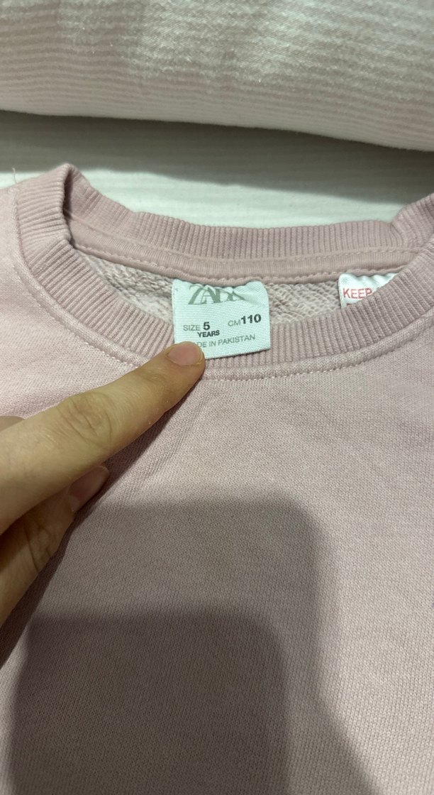 Kızlar için Mor Rahat Eşofman Takımı - Görsel 3