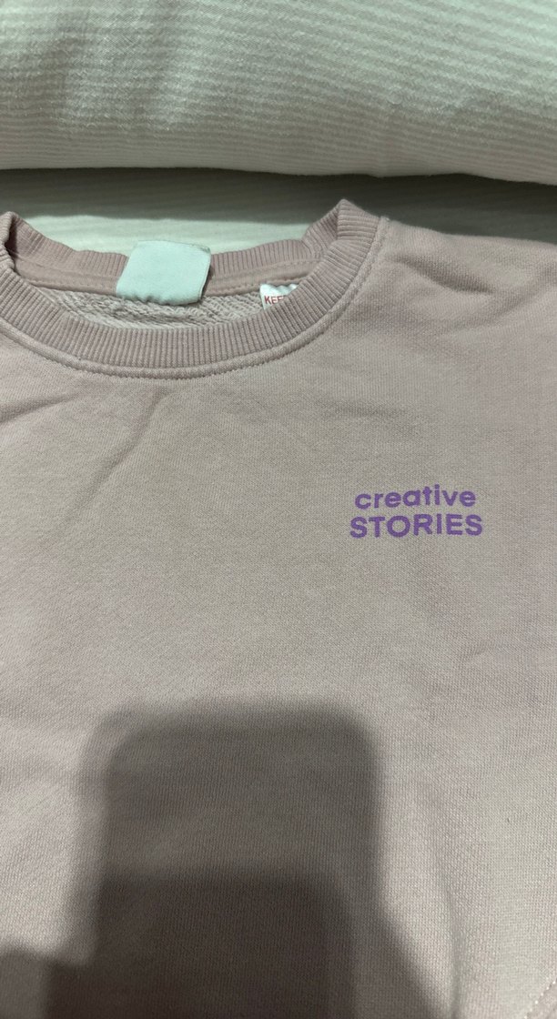 Kızlar için Mor Rahat Eşofman Takımı - Görsel 2