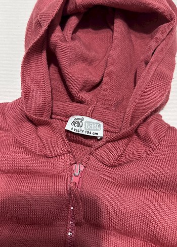 Bordo Kapüşonlu çocuk Şişme Yelek - Görsel 2