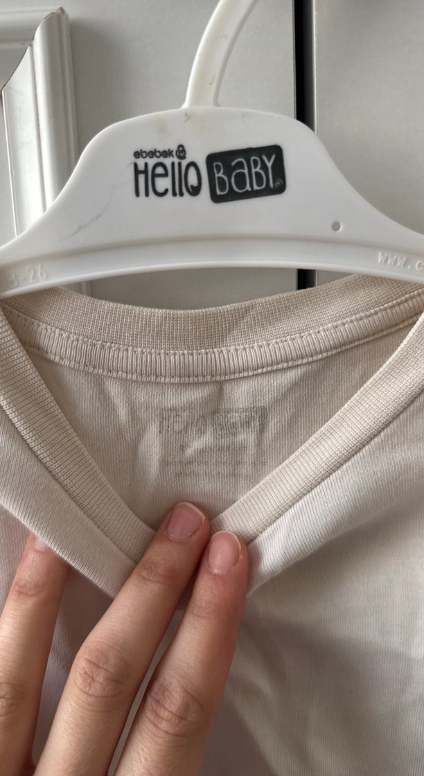 Beyaz Çocuk İçlik Uzun Kollu - Görsel 2