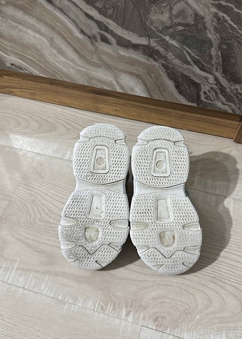 Kız Çocuk Gri Yılan Desenli Sneaker - Görsel 4