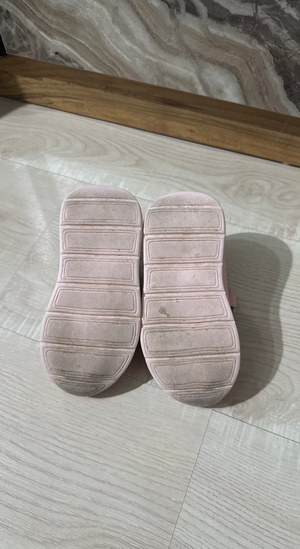 Kız Çocuk Pembe Yılan Desenli Spor Ayakkabı - Görsel 4