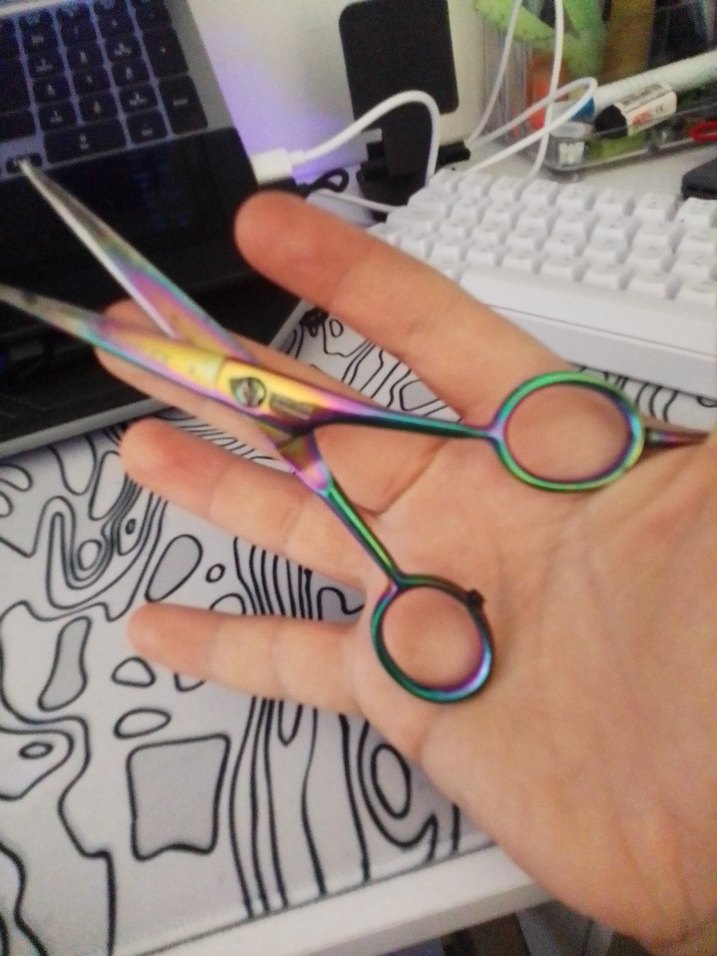 Renkli Manikür Makası - Görsel 2