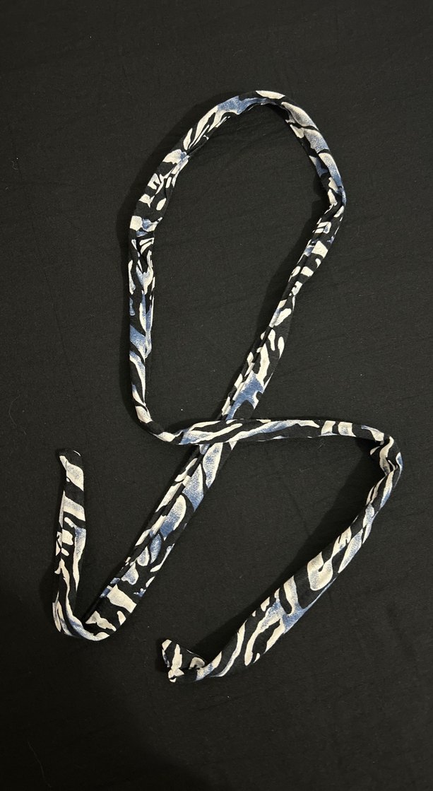 Kadın Zebra Desenli Uzun Kollu Uzun Elbise - Görsel 5