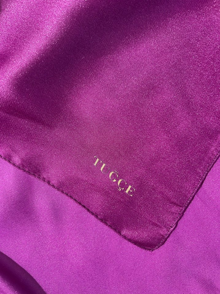 TUĞÇE Saten Eşarp - Görsel 5