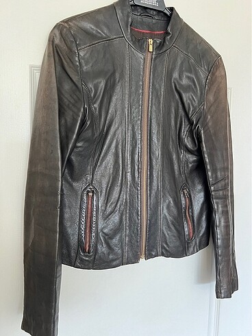 Tommy Hilfiger Kuzu Derisi Biker Mont