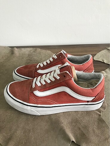 Vans Old Skool Özel serisi Nar Rengi