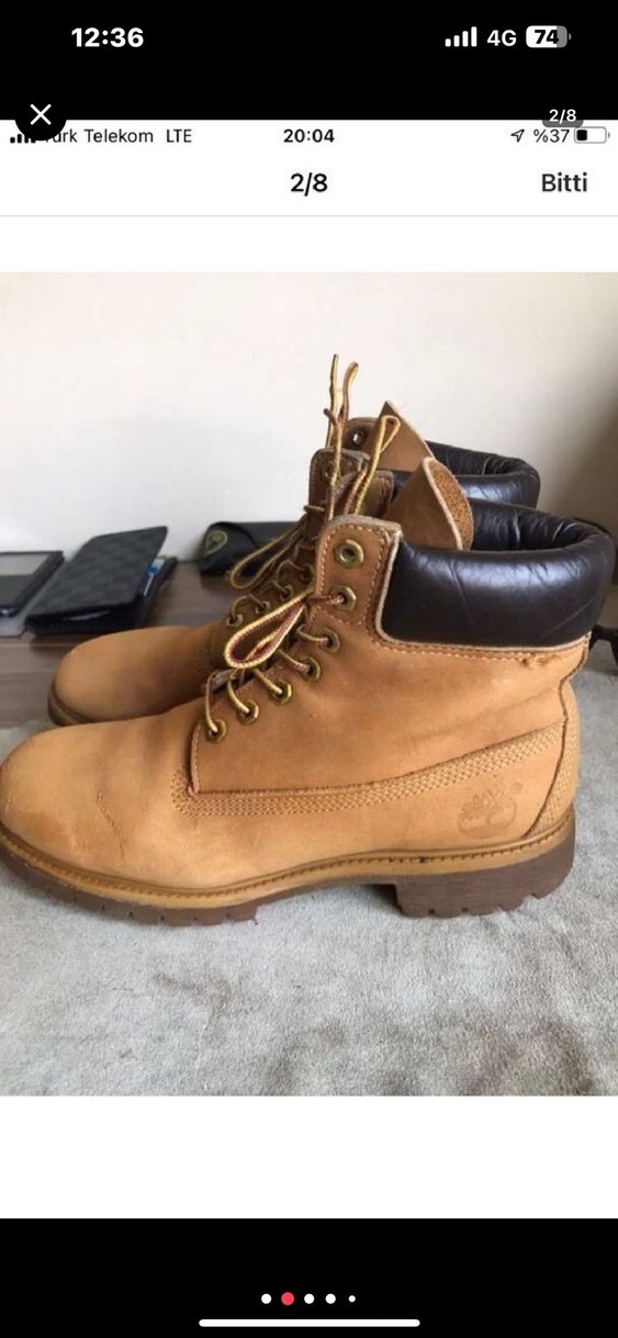 Tımberland   6.inc  Bot   Made in  USA - Görsel 2