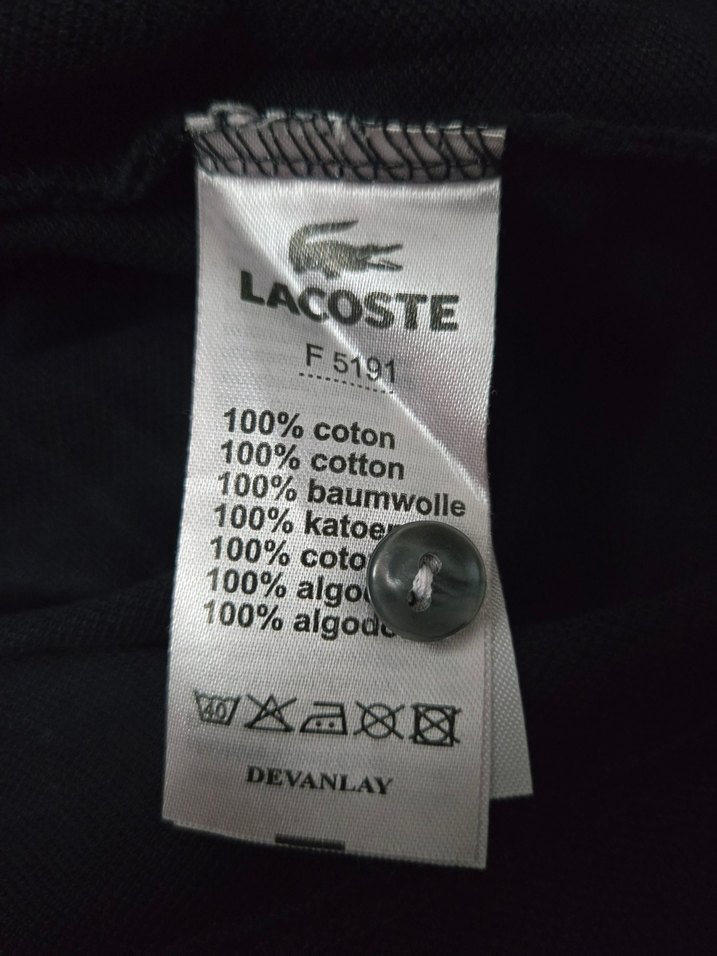 Lacoste Lacivert  Polo yaka  Tişört — görsel 8/11