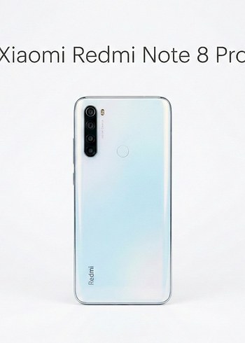Xiaomi Redmi Note 8 Pro Beyaz 64 GB Android Telefon - Görsel 3