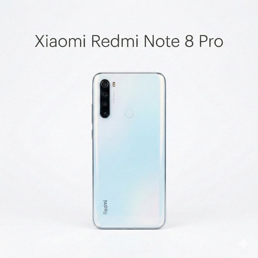 Xiaomi Redmi Note 8 Pro Beyaz 64 GB Android Telefon - Görsel 3